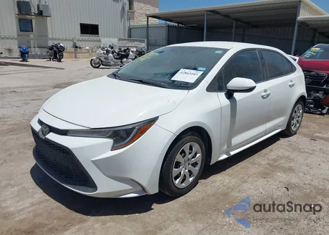 2021 Toyota Corolla Le z USA, uszkodzony, nr VIN 5YFEPMAE8MP209937